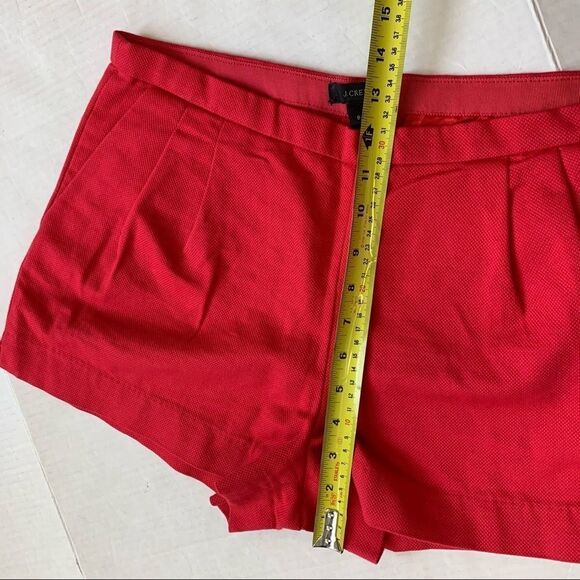 J.crew coral pink pleated shorts size 8 - Picture 8 of 9